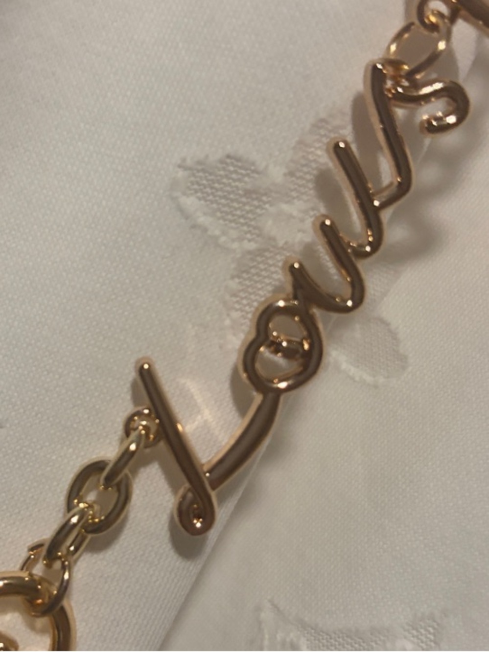✨ 🆕 Script Bag Chain Clip ✨ - Picture 3 of 10